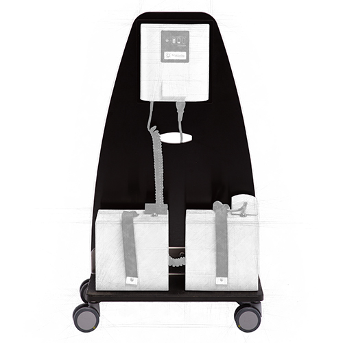 Accu transportwagen